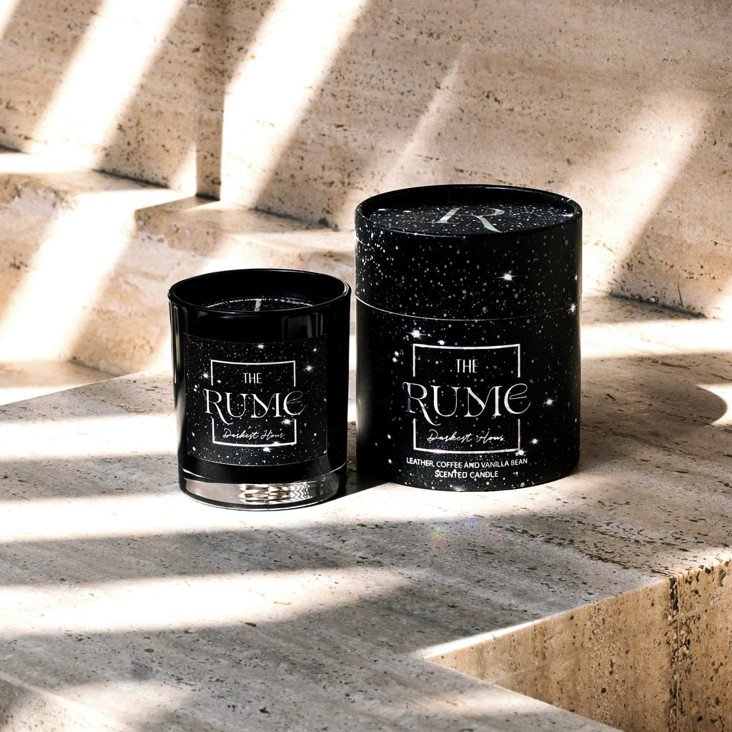 The Rume scented candle Darkest Hour